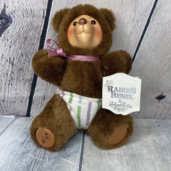 Rare Raikes Bears Nursery Miniatures 1990 - Picture 3 of 11